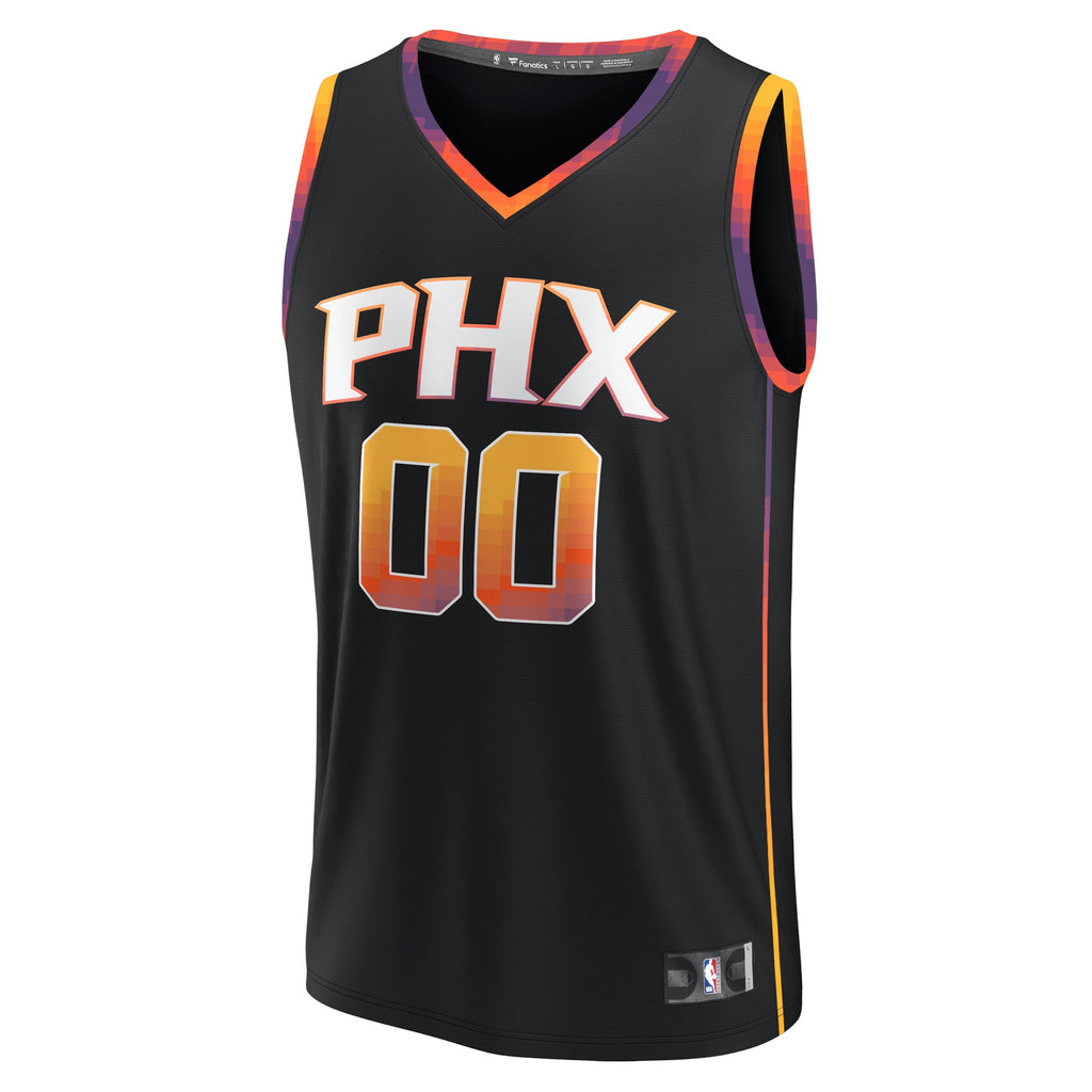 Youth Phoenix Suns Fanatics Black Fast Break Replica Custom Jersey - Statement Edition product image 3, provided for visual