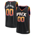 Youth Phoenix Suns Fanatics Black Fast Break Replica Custom Jersey - Statement Edition product image 1, provided for visual