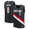 Youth Portland Trail Blazers Damian Lillard Fanatics Black Fast Break Replica Jersey - Icon Edition product image 1,