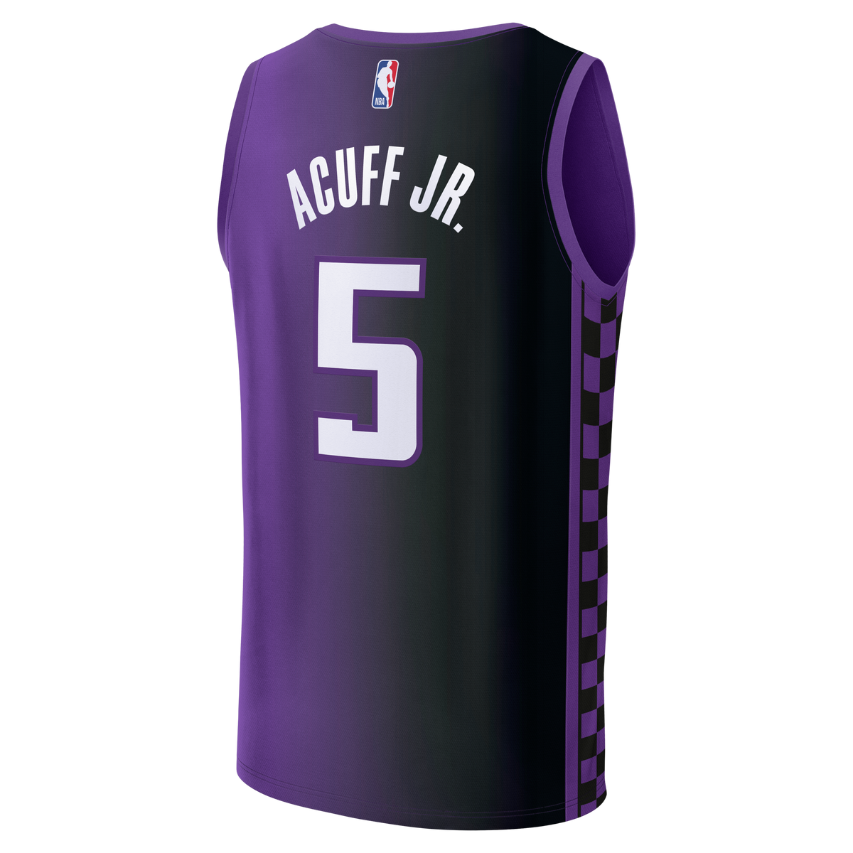 Youth Sacramento Kings Darius Acuff Jr. Fanatics Purple Fast Break Replica Jersey - Statement Edition product image 4,