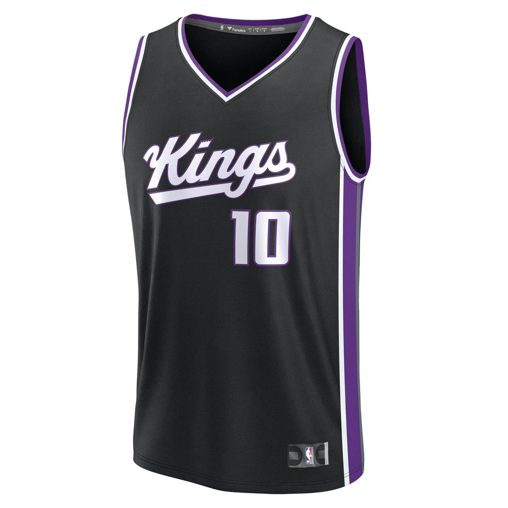 Youth Sacramento Kings DeMar DeRozan Fanatics Black Fast Break Replica Player Jersey - Icon Edition product image 3,