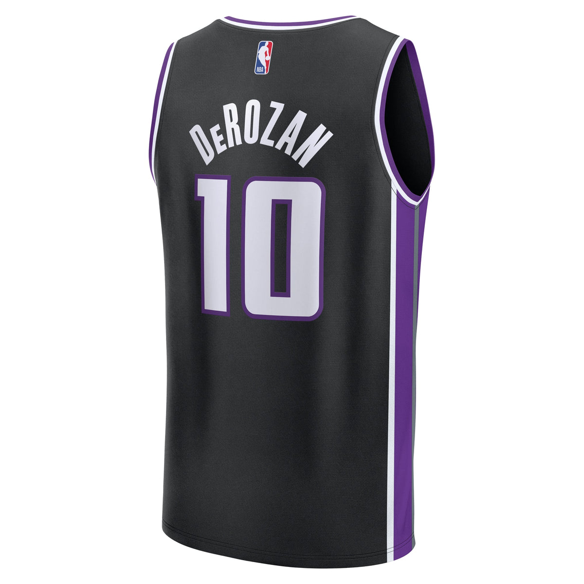 Youth Sacramento Kings DeMar DeRozan Fanatics Black Fast Break Replica Player Jersey - Icon Edition product image 4,