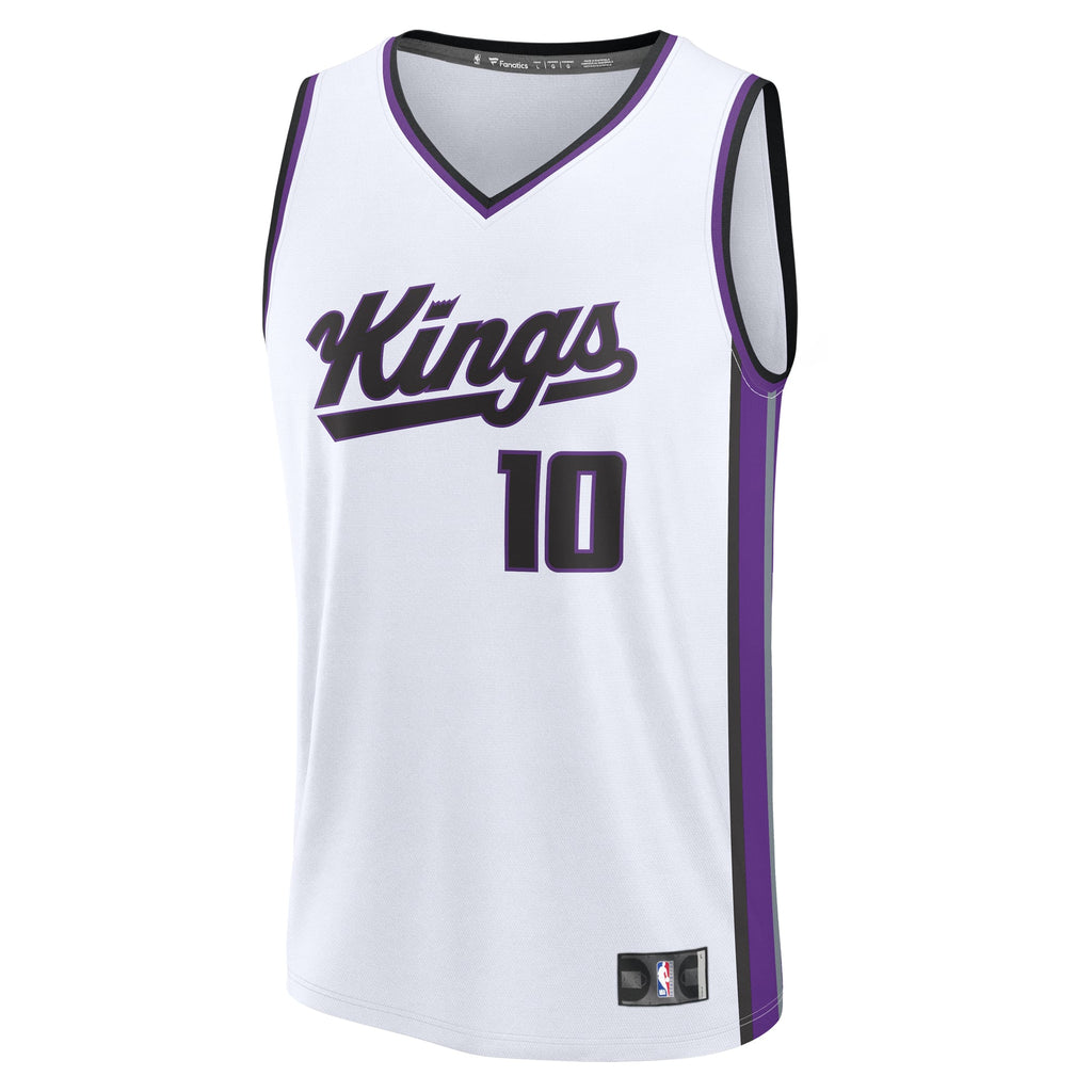 Youth Sacramento Kings DeMar DeRozan Fanatics White Fast Break Replica Player Jersey - Association Edition product image 3,