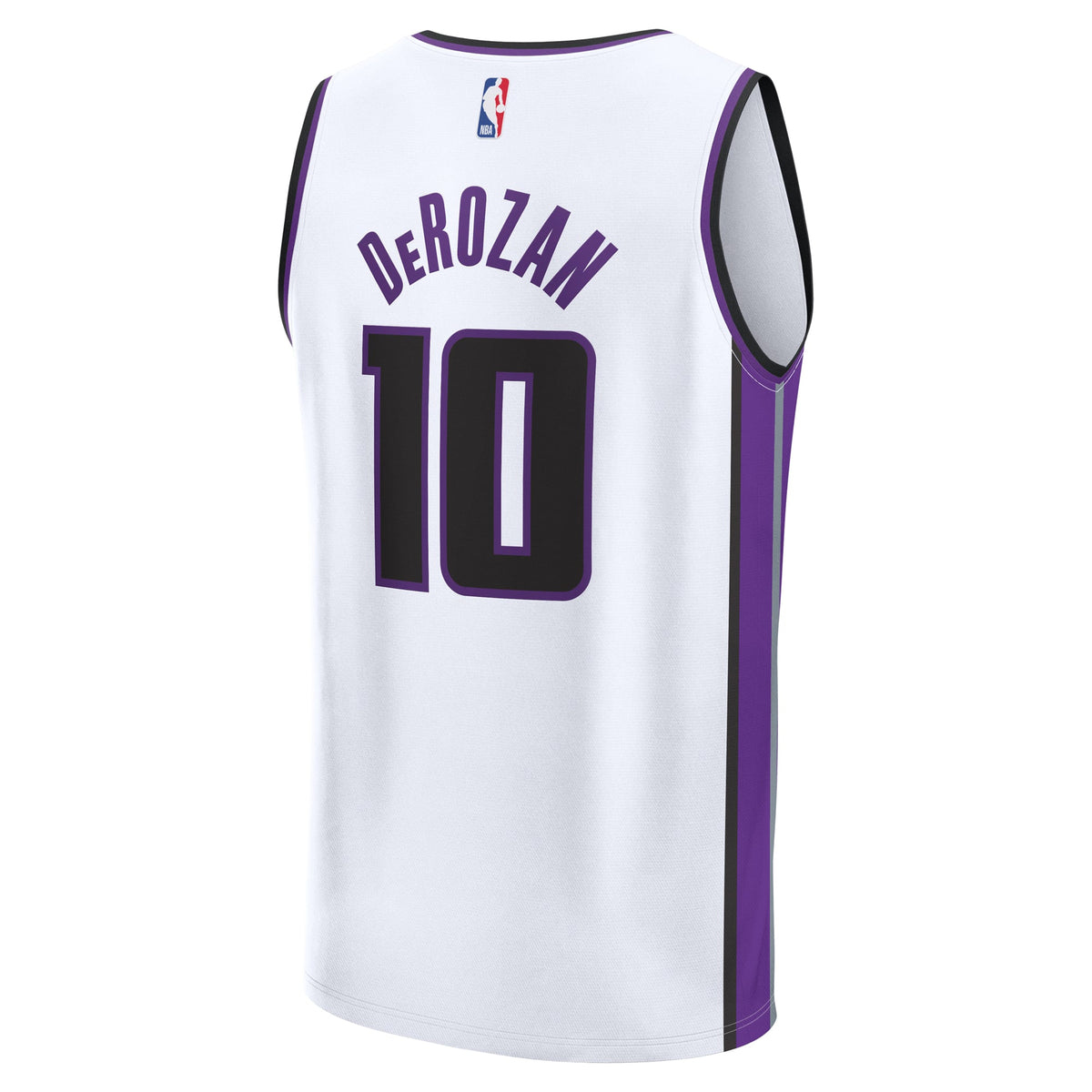 Youth Sacramento Kings DeMar DeRozan Fanatics White Fast Break Replica Player Jersey - Association Edition product image 4,