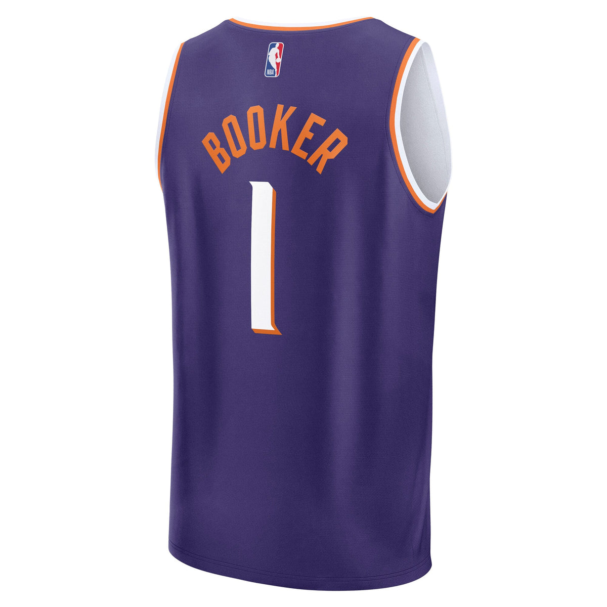 Youth Phoenix Suns Devin Booker Fanatics Purple Fast Break Player Jersey - Icon Edition product image 4, provided for visual