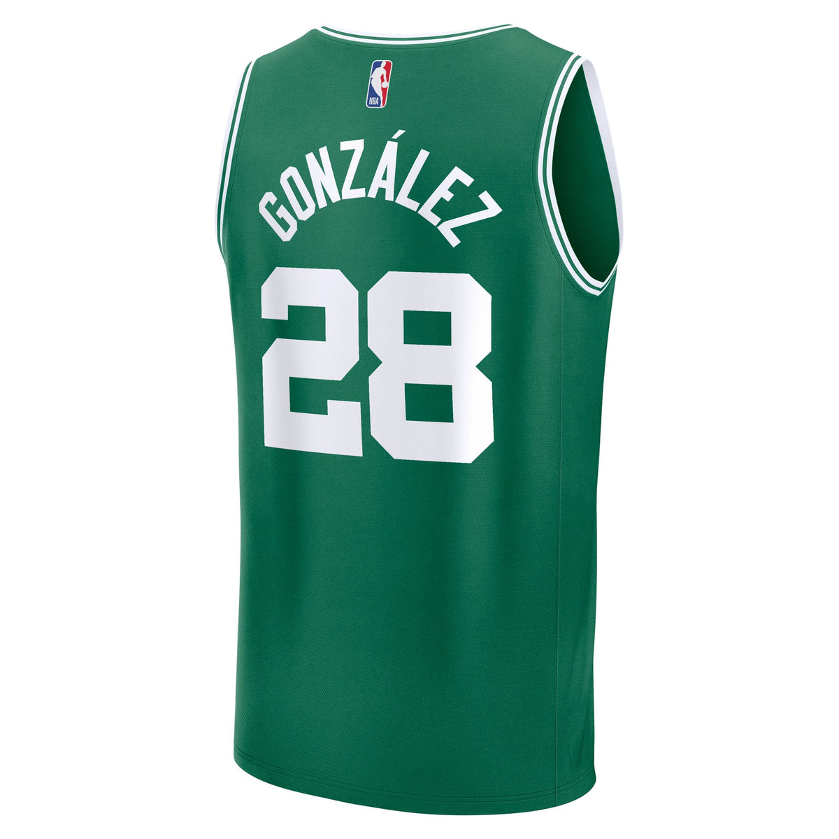 Youth Boston Celtics Hugo Gonzalez Fanatics Kelly Green 2025 NBA Draft First Round Pick Fast Break Replica Jersey - Icon