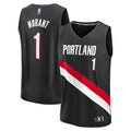 Youth Portland Trail Blazers Ja Morant Fanatics Black Fast Break Replica Jersey - Icon Edition product image 1, provided for
