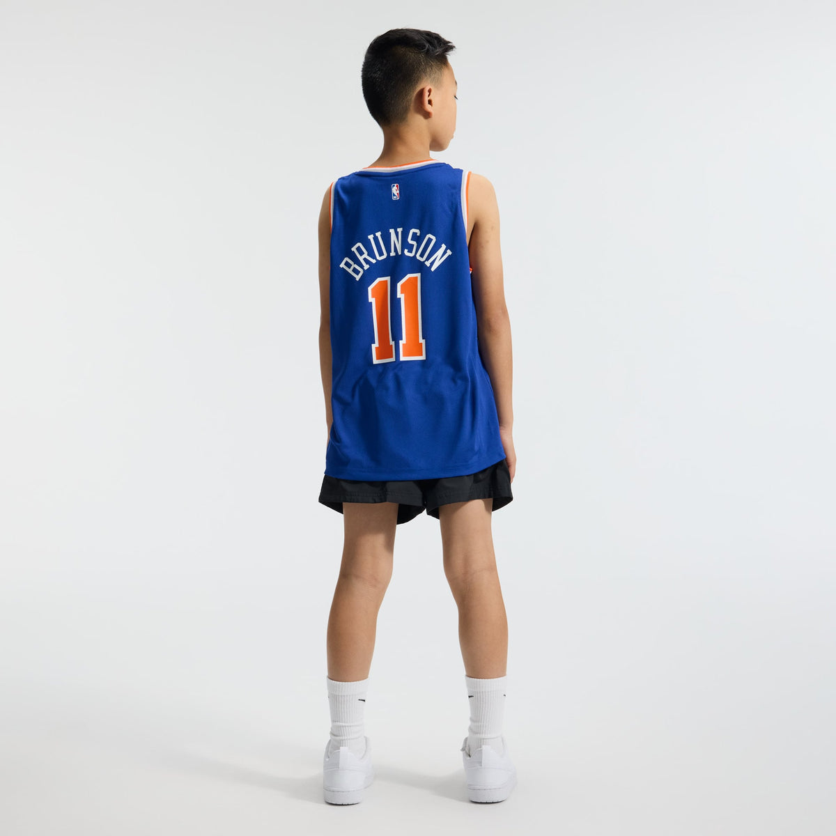 Youth New York Knicks Jalen Brunson Fanatics Blue Fast Break Replica Player Jersey - Icon Edition product image 6, provided