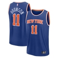 Youth New York Knicks Jalen Brunson Fanatics Blue Fast Break Replica Player Jersey - Icon Edition product image 1, provided
