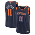 Youth New York Knicks Jalen Brunson Fanatics Navy Fast Break Replica Player Jersey - Statement Edition product image 1,