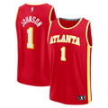 Youth Atlanta Hawks Jalen Johnson Fanatics Red Fast Break Jersey - Icon Edition product image 1, provided for visual
