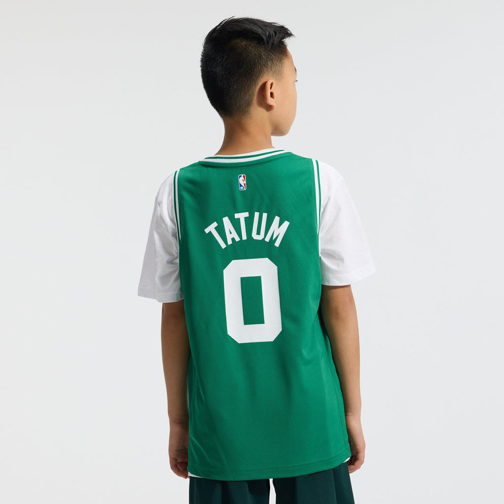 Youth Boston Celtics Jayson Tatum Fanatics Kelly Green Fast Break Replica Player Jersey - Icon Edition product image 4,
