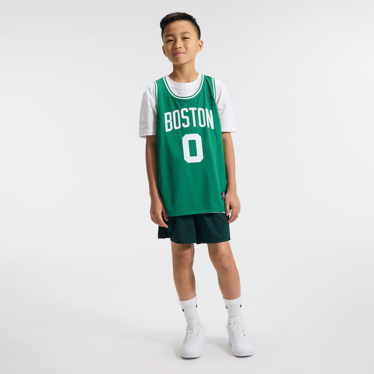 Youth Boston Celtics Jayson Tatum Fanatics Kelly Green Fast Break Replica Player Jersey - Icon Edition product image 5,