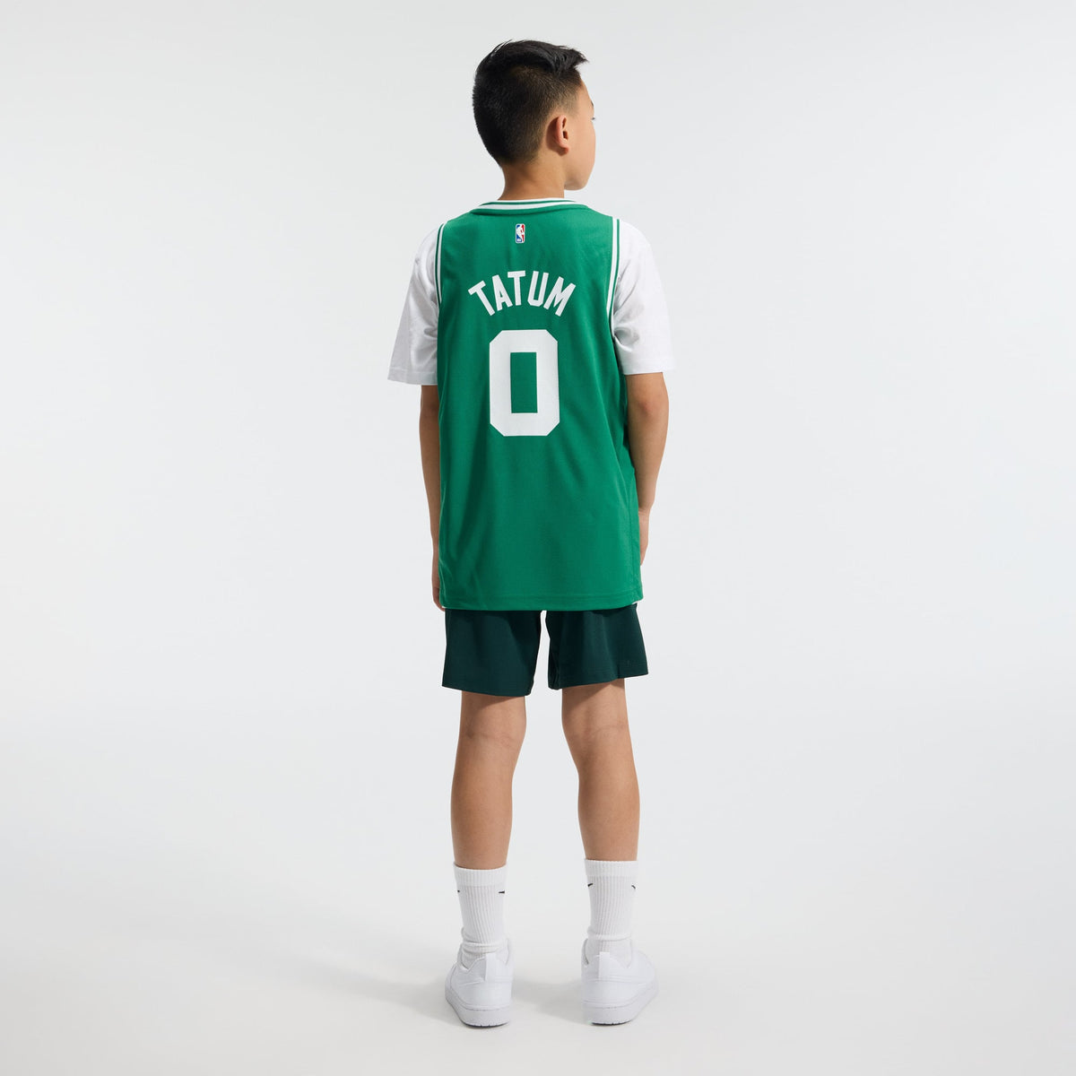 Youth Boston Celtics Jayson Tatum Fanatics Kelly Green Fast Break Replica Player Jersey - Icon Edition product image 6,