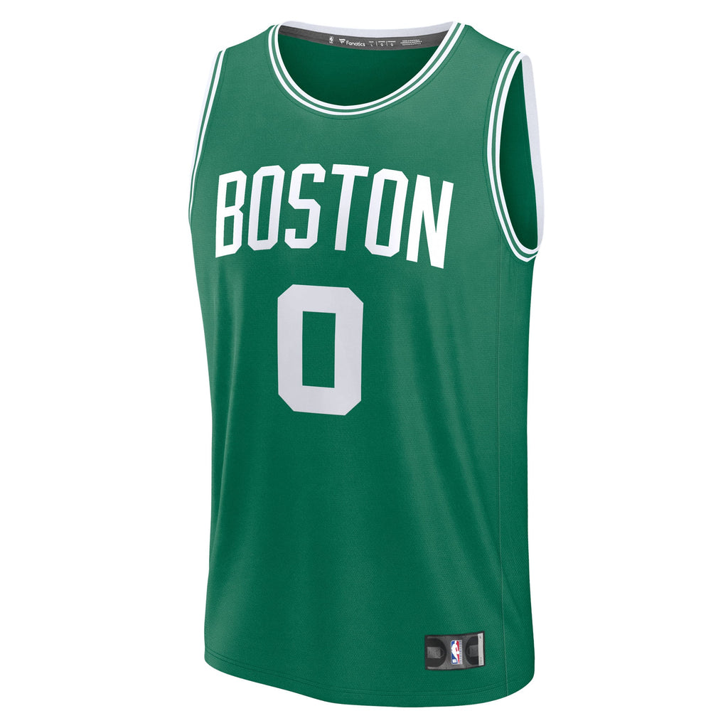 Youth Boston Celtics Jayson Tatum Fanatics Kelly Green Fast Break Replica Player Jersey - Icon Edition product image 7,