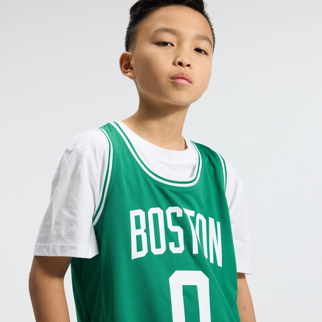 Youth Boston Celtics Jayson Tatum Fanatics Kelly Green Fast Break Replica Player Jersey - Icon Edition product image 9,