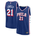 Youth Philadelphia 76ers Joel Embiid Fanatics Royal Fast Break Replica Player Jersey - Icon Edition product image 1,