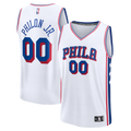 Youth Philadelphia 76ers Labaron Philon Jr. Fanatics White Fast Break Replica Jersey - Association Edition product image 1,
