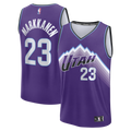 Youth Utah Jazz Lauri Markkanen Fanatics Purple Fast Break Replica Jersey - Icon Edition product image 1, provided for