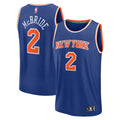 Youth New York Knicks Miles McBride Fanatics Blue Fast Break Replica Jersey - Icon Edition product image 1, provided for