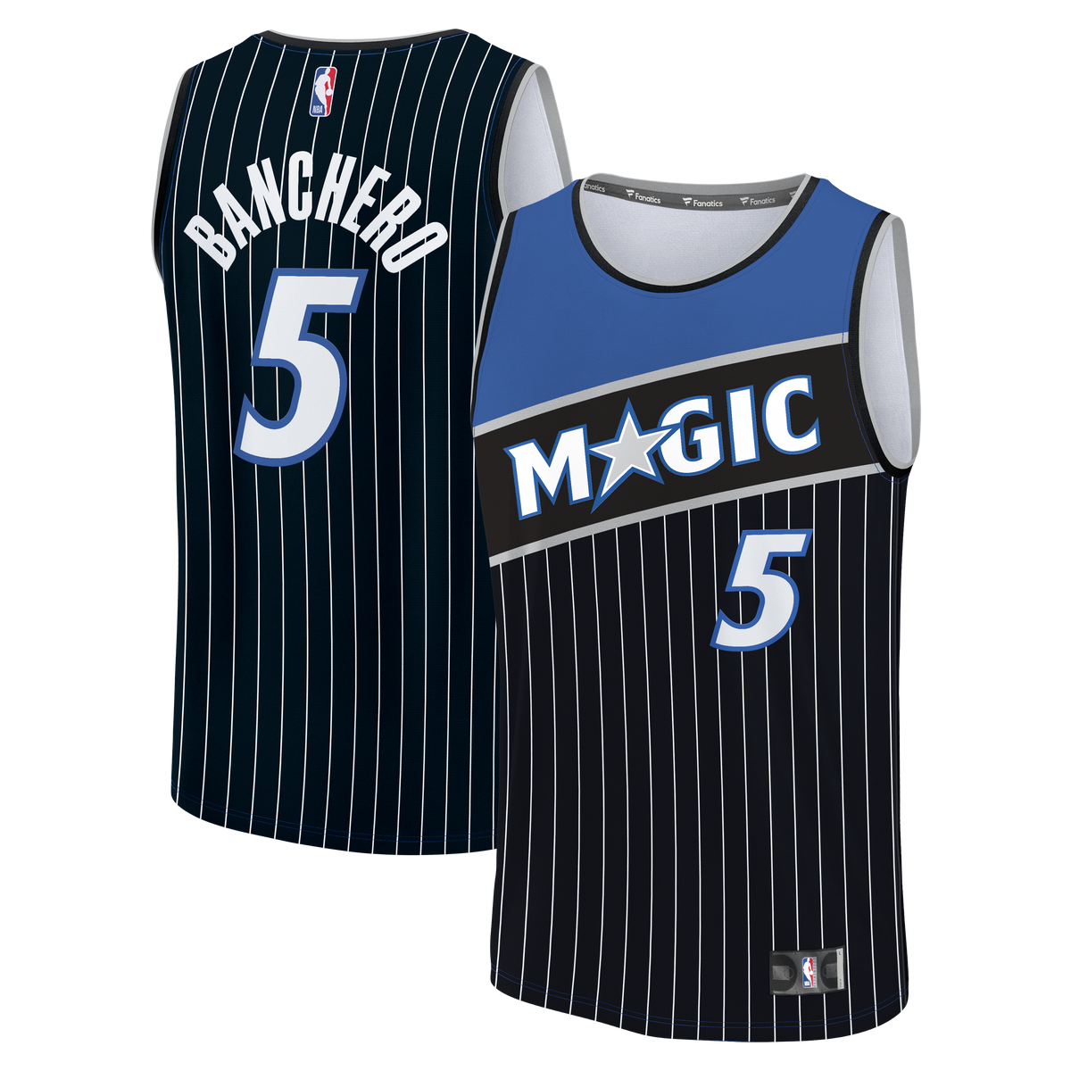 Youth Orlando Magic Paolo Banchero Fanatics Black Fast Break Jersey - Statement Edition product image 2, provided for visual