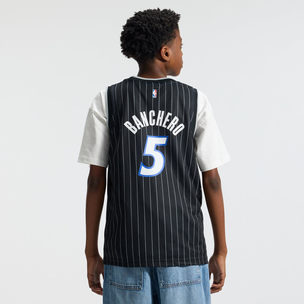 Youth Orlando Magic Paolo Banchero Fanatics Black Fast Break Jersey - Statement Edition product image 4, provided for visual