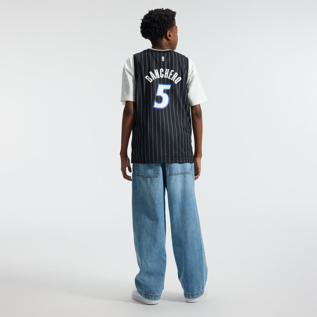 Youth Orlando Magic Paolo Banchero Fanatics Black Fast Break Jersey - Statement Edition product image 6, provided for visual