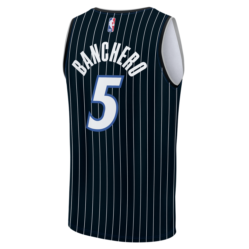 Youth Orlando Magic Paolo Banchero Fanatics Black Fast Break Jersey - Statement Edition product image 8, provided for visual