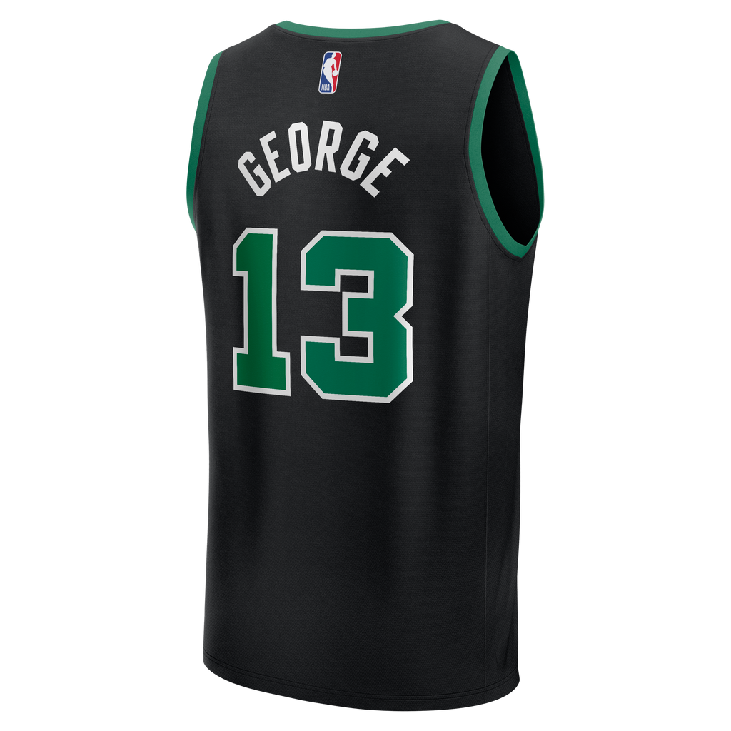 Youth Boston Celtics Paul George Fanatics Black Fast Break Replica Jersey - Statement Edition product image 4, provided for