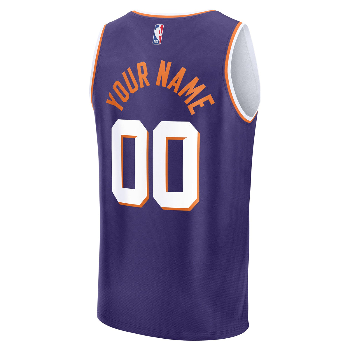 Youth Phoenix Suns Fanatics Purple Fast Break Custom Replica Jersey - Icon Edition product image 4, provided for visual