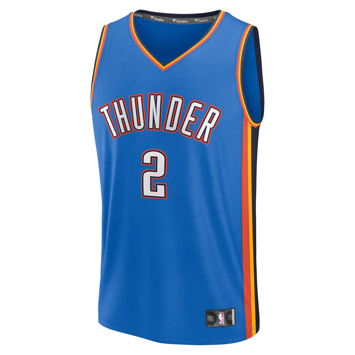 Youth Oklahoma City Thunder Shai Gilgeous-Alexander Fanatics Blue Fast Break Replica Player Jersey - Icon Edition product