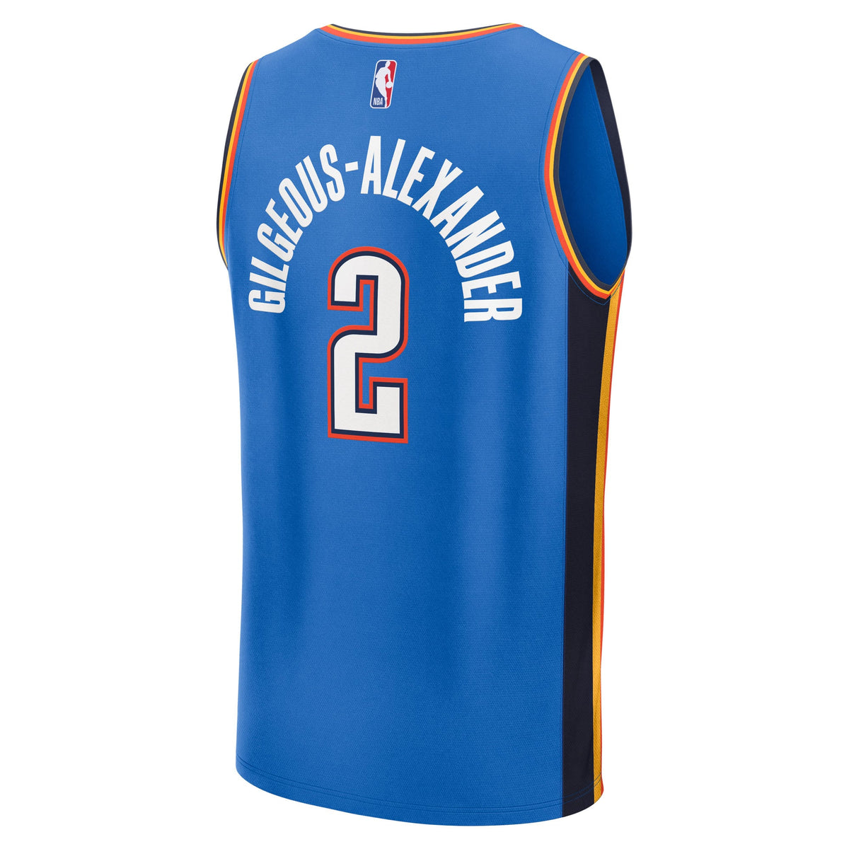 Youth Oklahoma City Thunder Shai Gilgeous-Alexander Fanatics Blue Fast Break Replica Player Jersey - Icon Edition product