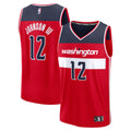 Youth Washington Wizards Tre Johnson III Fanatics Red 2025 NBA Draft First Round Pick Fast Break Replica Jersey - Icon