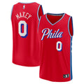 Youth Philadelphia 76ers Tyrese Maxey Fanatics Red Fast Break Player Jersey - Statement Edition product image 1, provided