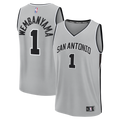 Youth San Antonio Spurs Victor Wembanyama Fanatics Silver Fast Break Jersey - Statement Edition product image 1, provided