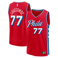 Youth Philadelphia 76ers VJ Edgecombe Fanatics Red Fast Break Replica Jersey - Statement Edition product image 1, provided