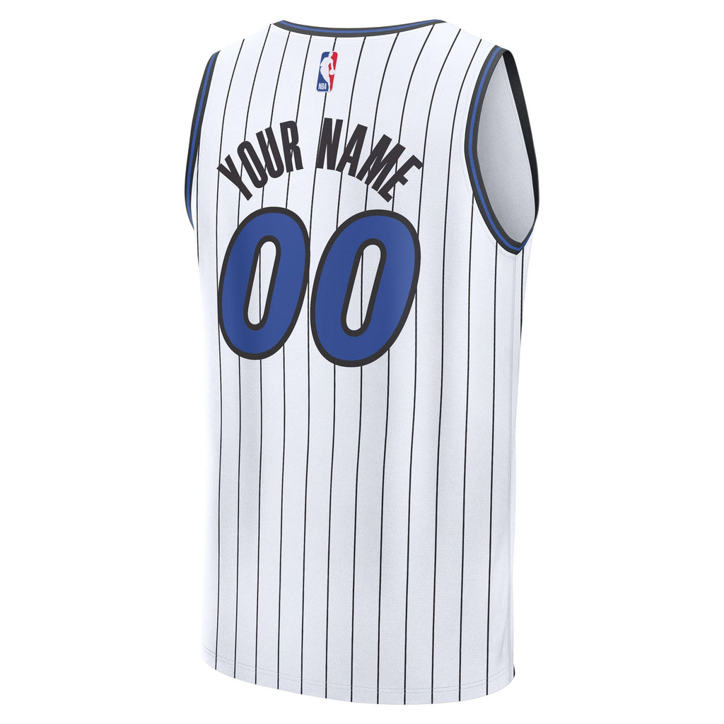 Youth Orlando Magic Fanatics White Fast Break Replica Custom Jersey - Association Edition product image 4, provided for