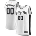 Youth San Antonio Spurs Fanatics White Fast Break Replica Custom Jersey - Association Edition product image 1, provided for