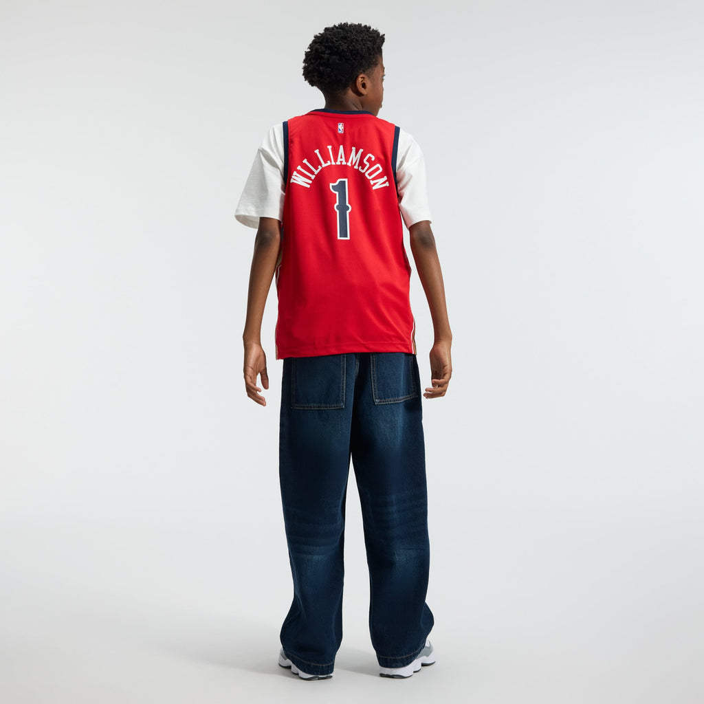 Youth New Orleans Pelicans Zion Williamson Fanatics Red Fast Break Player Jersey - Statement Edition product image 6,