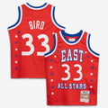Youth 1983 NBA All-Star Game Larry Bird Mitchell & Ness Red Hardwood Classics Swingman Jersey product image 1, provided for