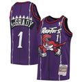 Youth Toronto Raptors Tracy McGrady Mitchell & Ness Purple 1998-99 Hardwood Classics Swingman Throwback Jersey product image