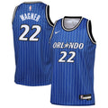 Youth Orlando Magic Franz Wagner Nike Blue Icon Edition Swingman Jersey product image 1, provided for visual reference and