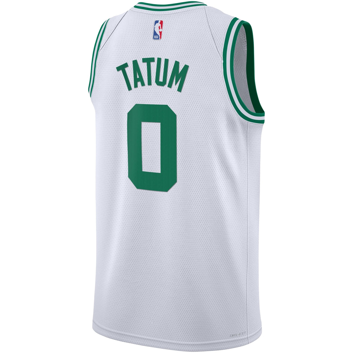 Youth Boston Celtics Jayson Tatum Nike White Swingman Jersey - Association Edition product image 4, provided for visual
