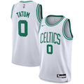 Youth Boston Celtics Jayson Tatum Nike White Swingman Jersey - Association Edition product image 1, provided for visual