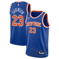 Youth New York Knicks Mitchell Robinson Nike Blue Swingman Jersey - Icon Edition product image 1, provided for visual