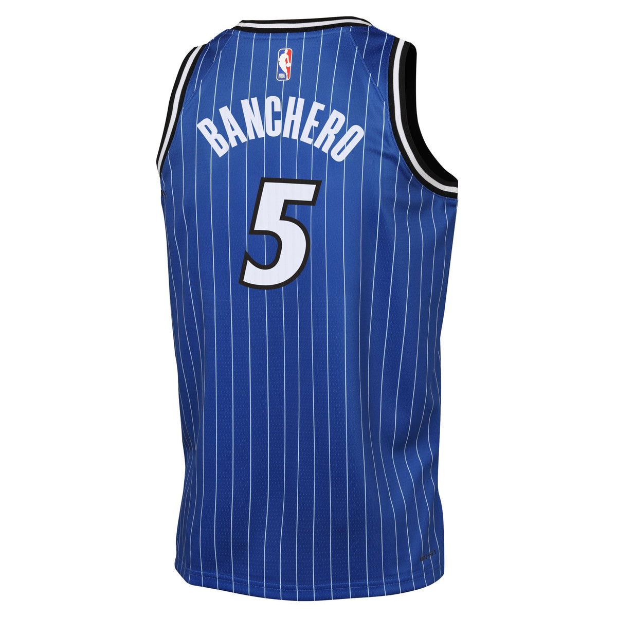 Youth Orlando Magic Paolo Banchero Nike Blue Icon Edition Swingman Jersey product image 4, provided for visual reference and