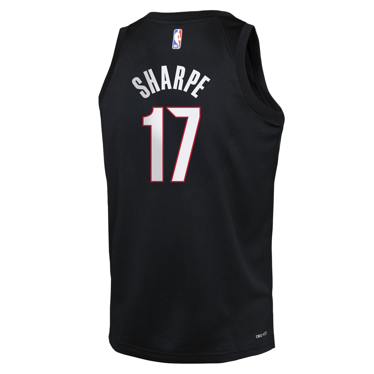 Youth Portland Trail Blazers Shaedon Sharpe Nike Black Icon Edition Swingman Jersey product image 4, provided for visual