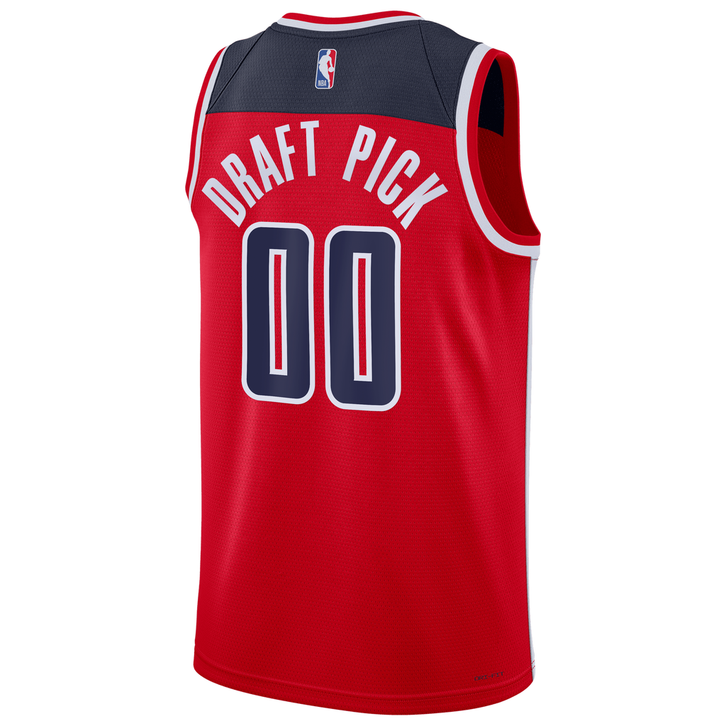 Youth Washington Wizards TBD Nike Red 2026 NBA Draft First Round Pick Swingman Player Jersey - Icon Edition product image 4,
