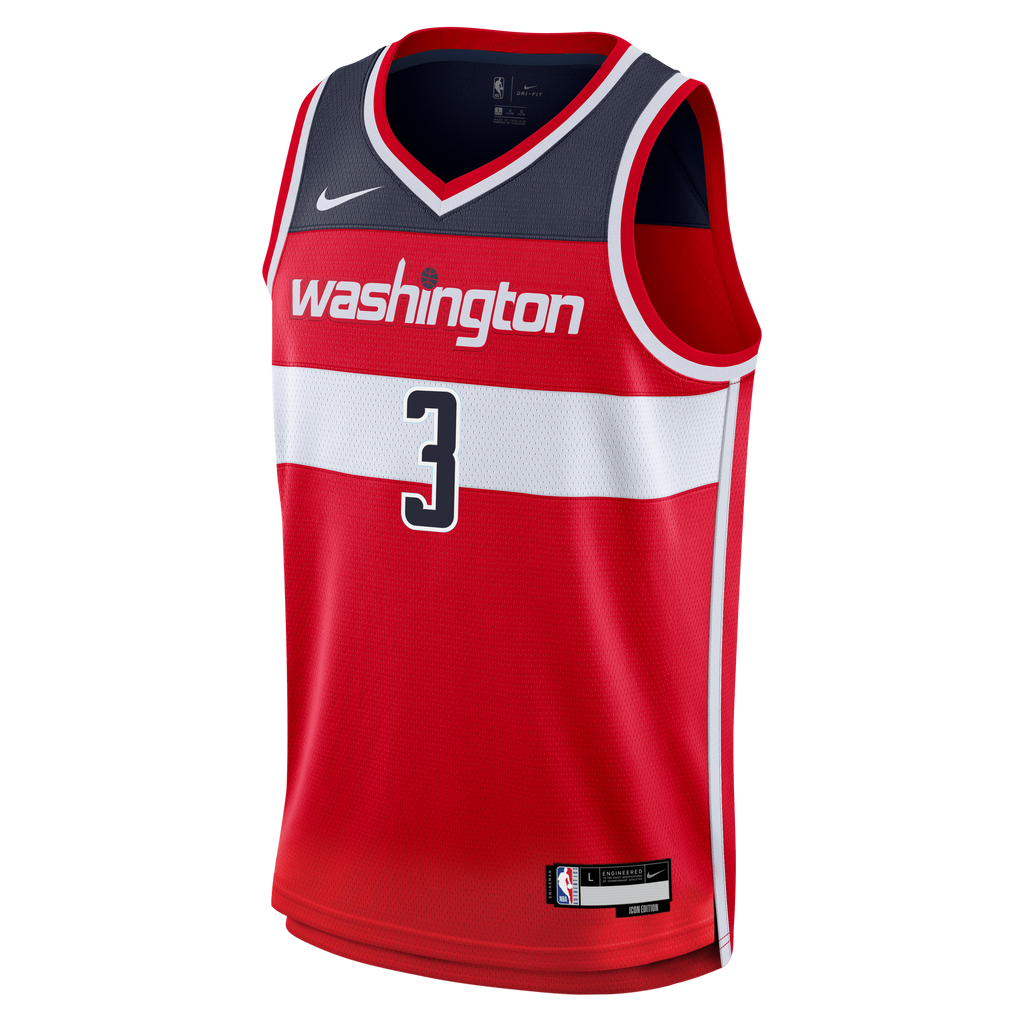 Youth Washington Wizards Trae Young Nike Red Swingman Jersey - Icon Edition product image 3, provided for visual reference