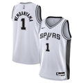 Youth San Antonio Spurs Victor Wembanyama Nike White Swingman Jersey - Association Edition product image 1, provided for